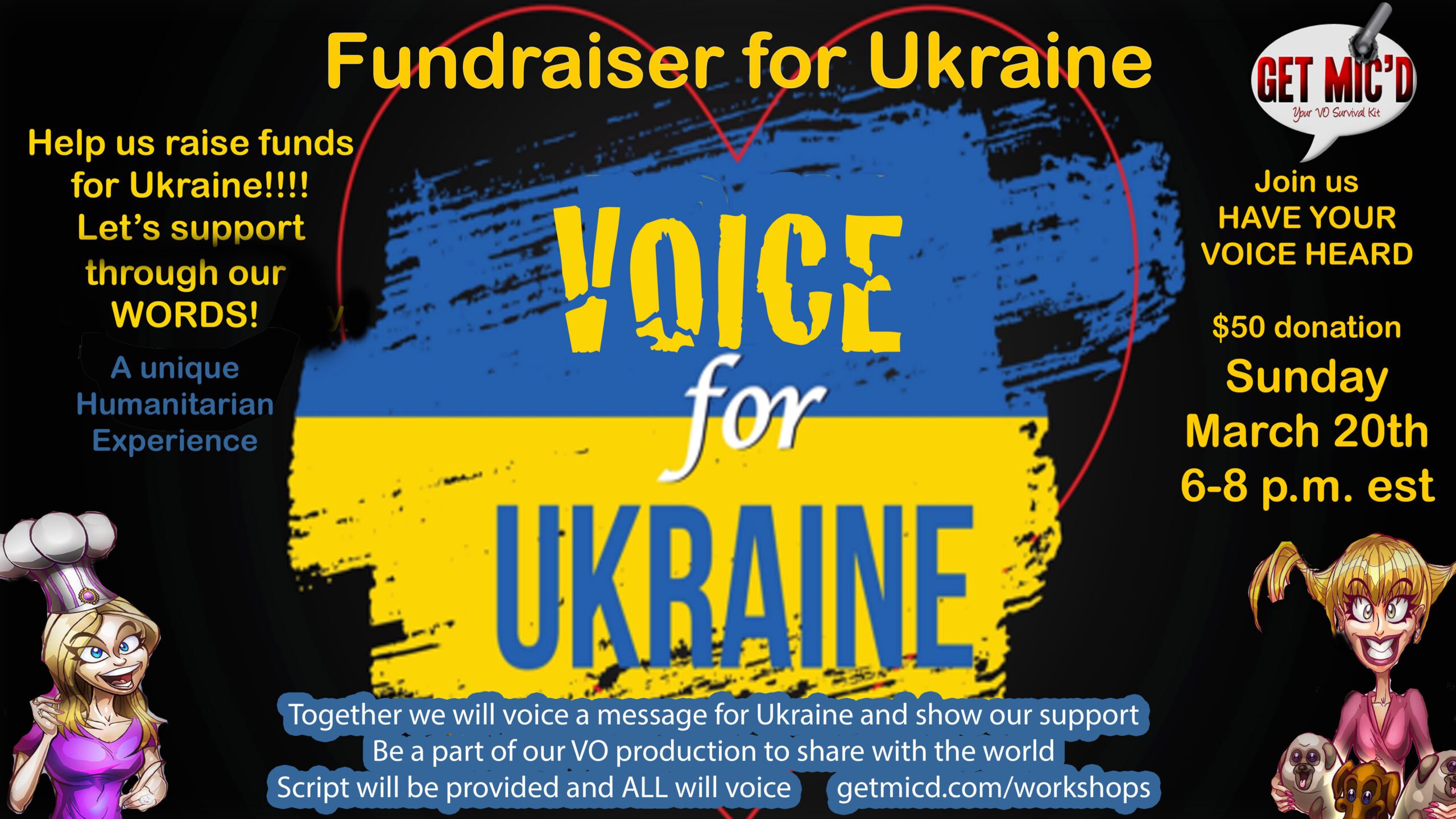 Voice For Ukraine Fundraiser
